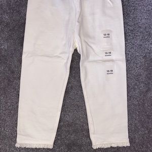 Baby Gap Lace Trim Leggings
